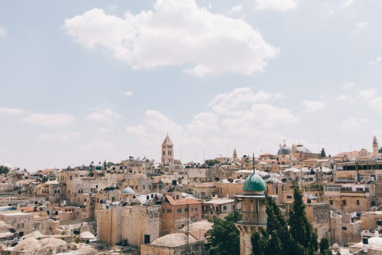 A gorgeous landscape of Jerusalem, Israel