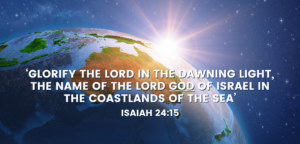 Glorify the Lord in the coastlands Isaiah ICEJ Sarah Way 2023