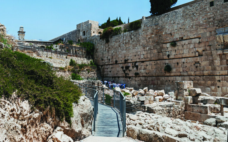 Southern Section of the Western Wall Kotel in Jerusalem ICEJ 2023 Prophetic Times Australia