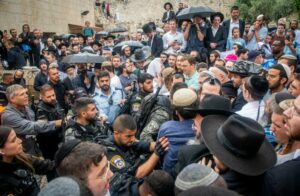 Jews protest near Christian temple mount event 2023 ICEJ Commentaries and Current Affairs David Parsons