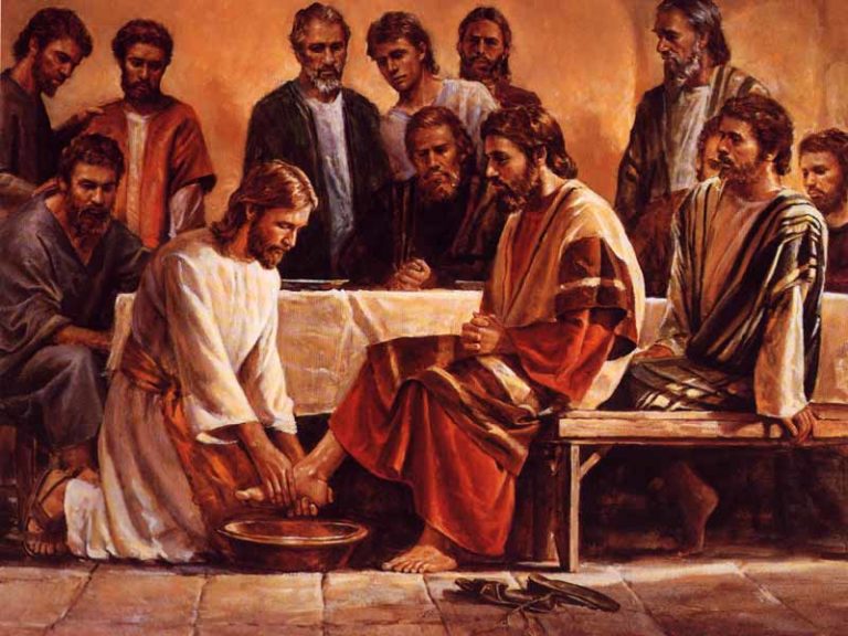 jesus washing feet yom kippur day of atonement biblical teachings ICEJ 