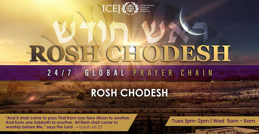 Rosh Chodesh Globel & Australian Watch Prayer Groups - ICEJ Australia