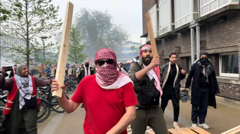 antisemitic riots in amsterdam