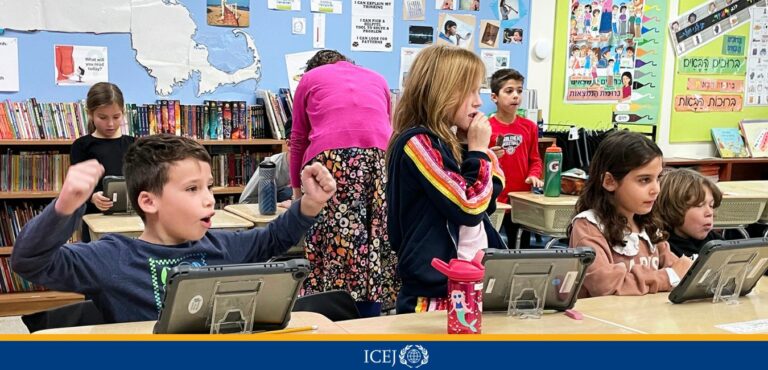 students in class in Israel