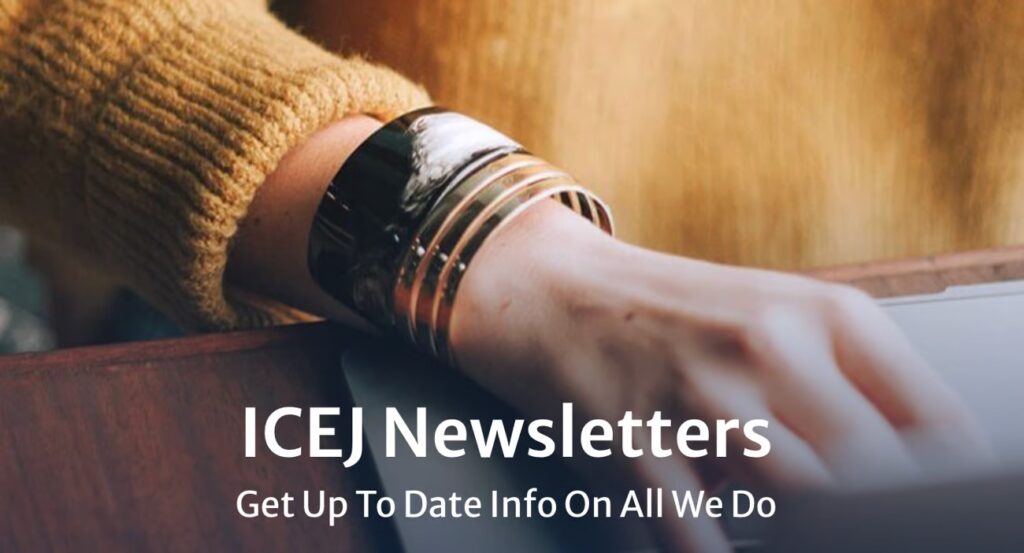 ICEJ Newsletter