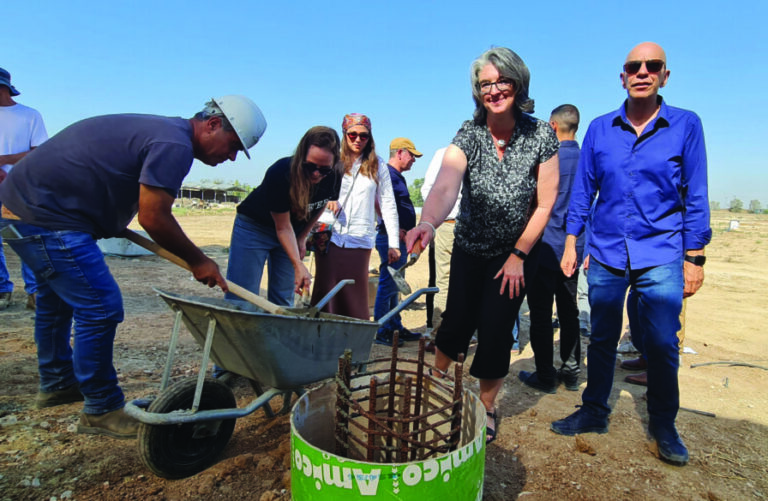 ICEJ helping to Rebuild Kibbutzim