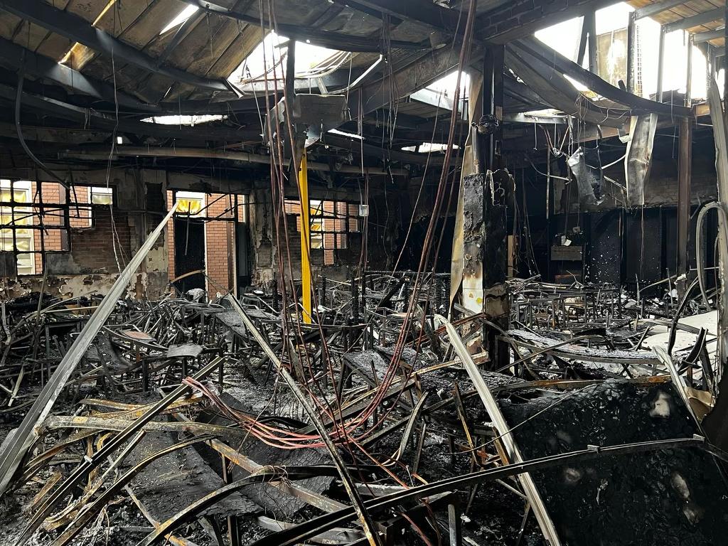 Fire bombed synagogue on Melbourne