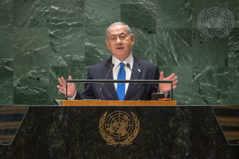 Israeli PM at UN