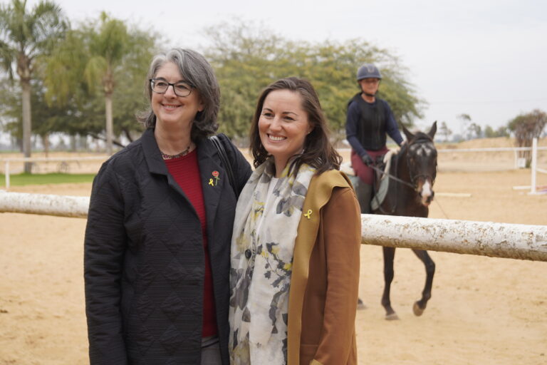 ICEJ Australia Donates Therapy Horse to Israel