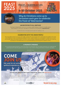 Feast of Tabernacles 2025 Info Flyer