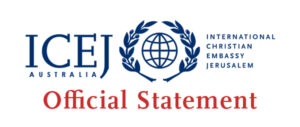 ICEJ Australia Official Statement