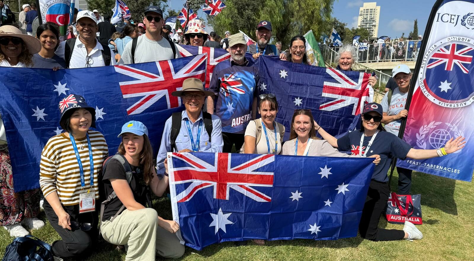 Australians celebrate Israel at the Feast of Tabernacles