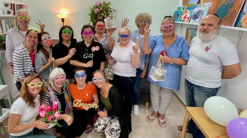 Haifa Home team and caregivers