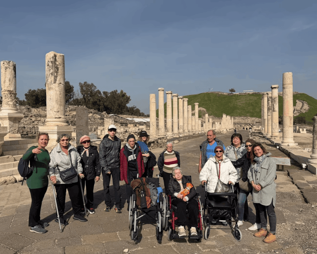 People at Beit She’an National Park