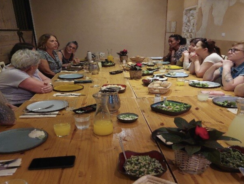 ICEJ offers cappuccinos and cabanas for wearied Israeli caregivers