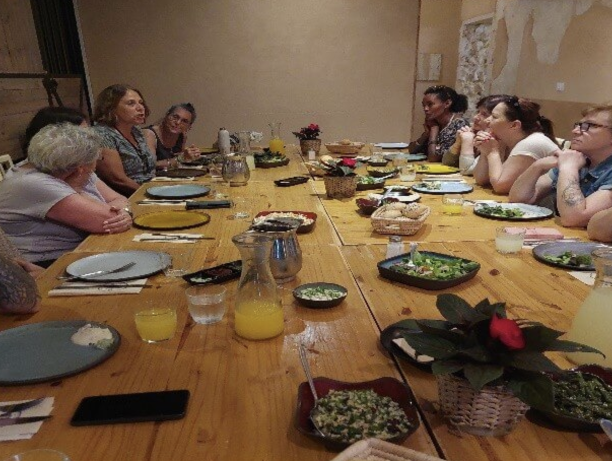 ICEJ offers cappuccinos and cabanas for wearied Israeli caregivers